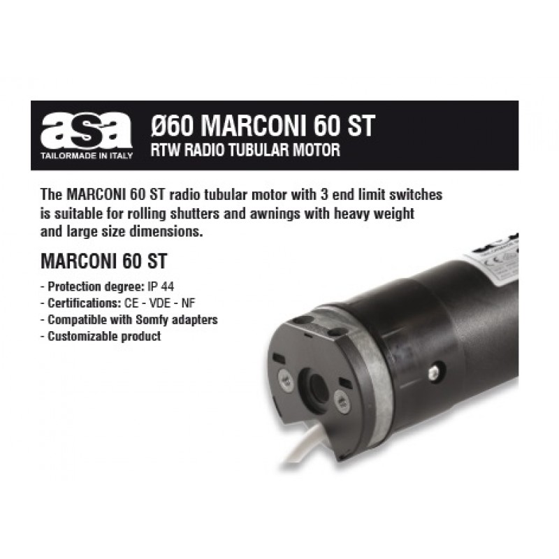 Marconi 60 ST 80 Nm / 12 devir