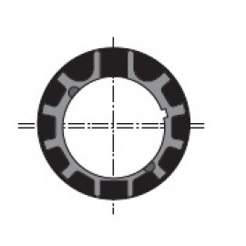 LT60 CROWN FOR TUBE D.72 GEAR