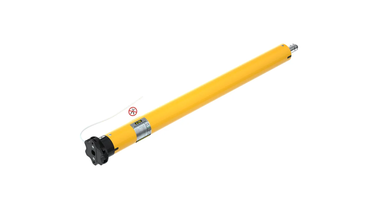 A-OK AM45 boru motoru, dahili alıcılı, elektronik limitli
