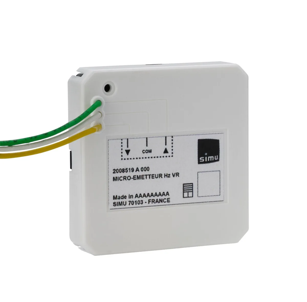 Simu Hz panjur mikro vericisi (Micro-Transmitter Roller Shutter)